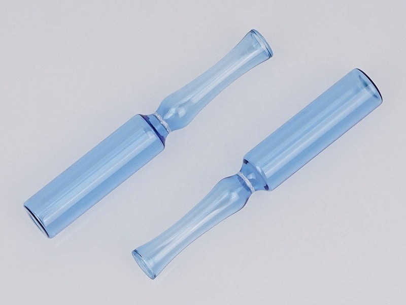 2ml clear glass ampoule displaying single-dose isolation for highly oxidative cosmetic serums