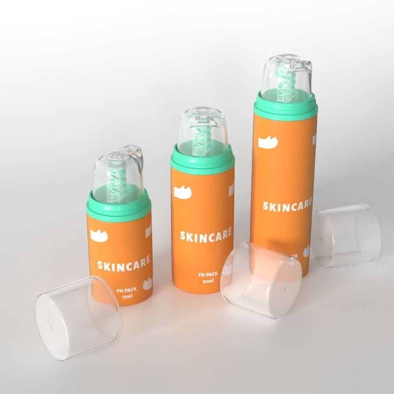 All-Plastic Mono-Material Airless System highlighting the PP plastic spring