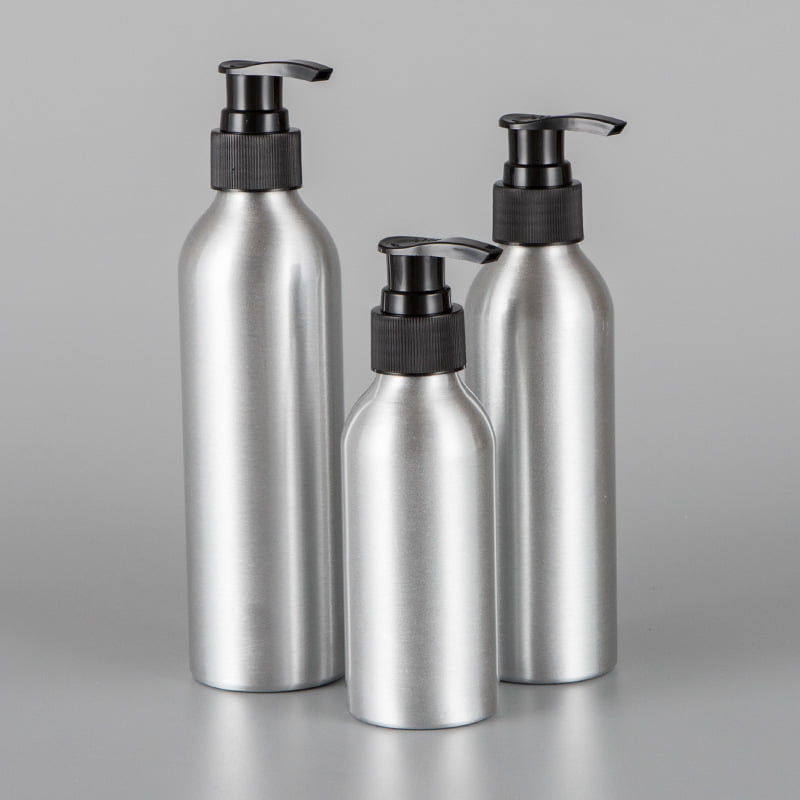 Rust-Proof Aluminum Bottles for Hair Care and Bath Cosmetic Packaging