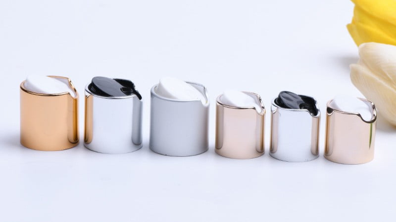 Anodized Aluminum Cosmetic Lid