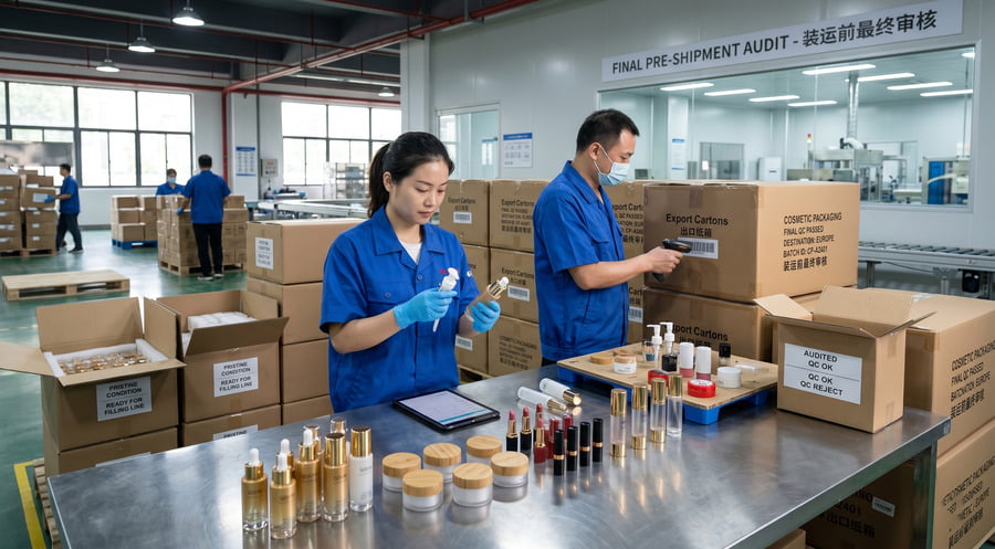 Cosmetic Packaging Final Pre-Shipment Audit