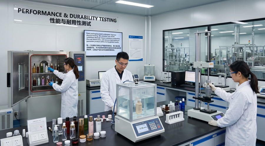 Cosmetic Packaging Performance and Durability Testing
