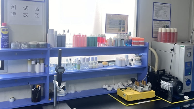 Cosmetic Packaging Quality Control Laboratory