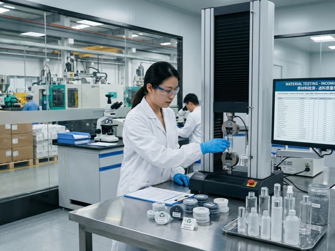 Cosmetic Packaging material testing and selection