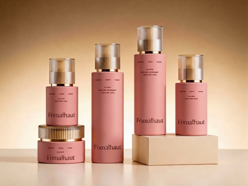 Cosmetic glass bottles