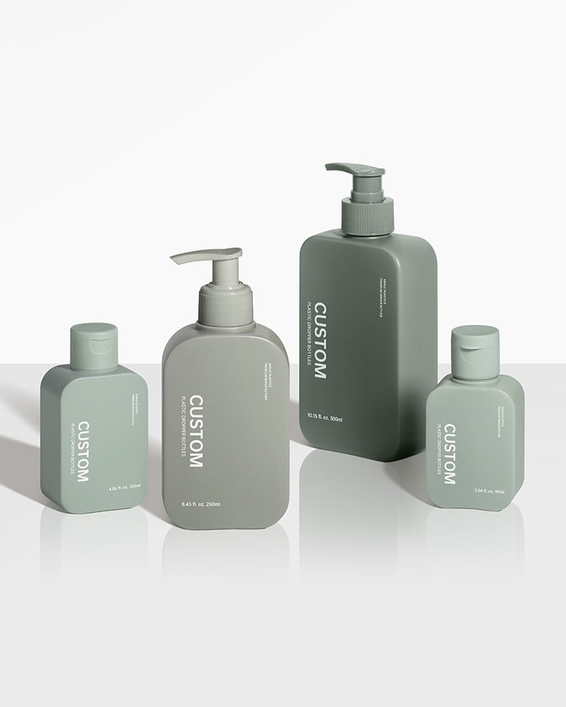 Custom Shampoo and Conditioner Bottles Manufacturing