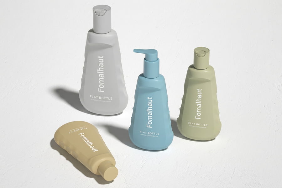 Dark and Amber Injection Molding for PCR Cosmetic Packaging