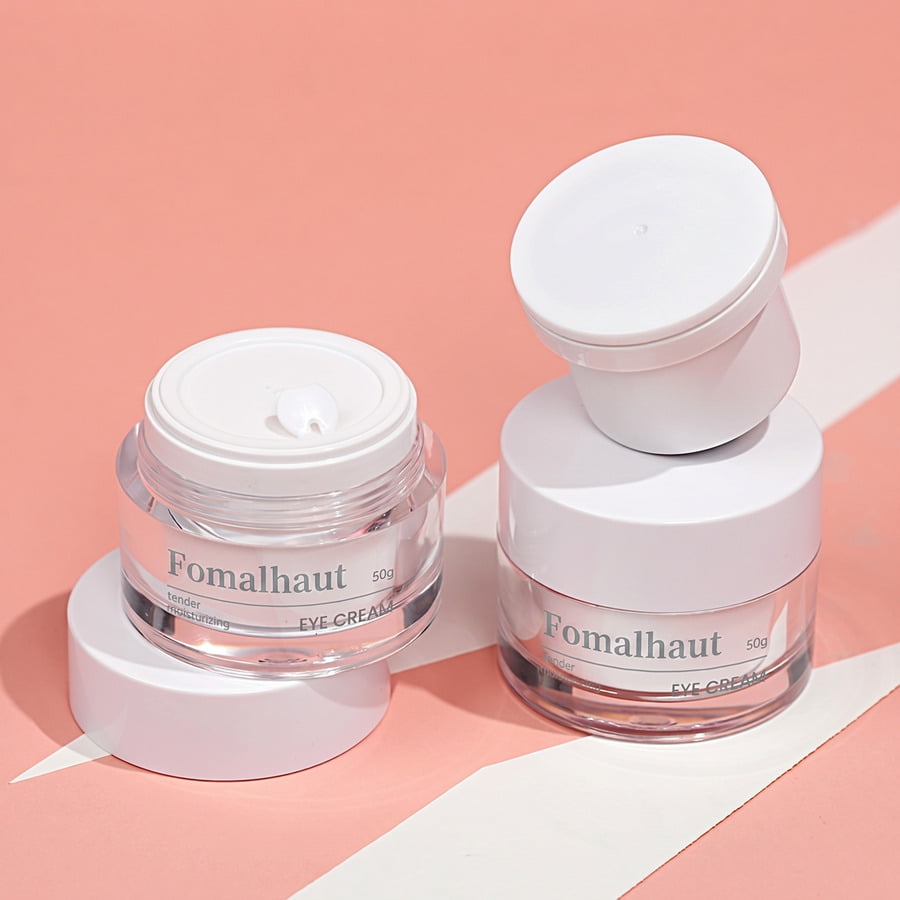 Double-wall cosmetic cream jars with acrylic outer shells and food-grade PP inner bowls