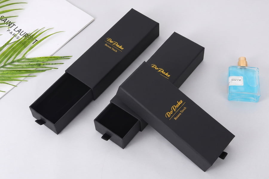 Eco-Foil Stamping applied to cosmetic paper tubes
