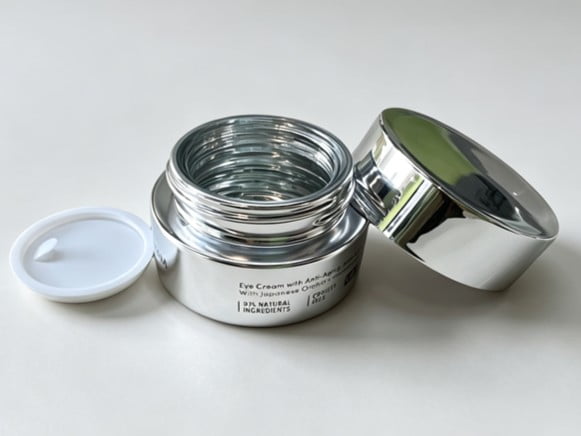 Electroplated cosmetic packaging components