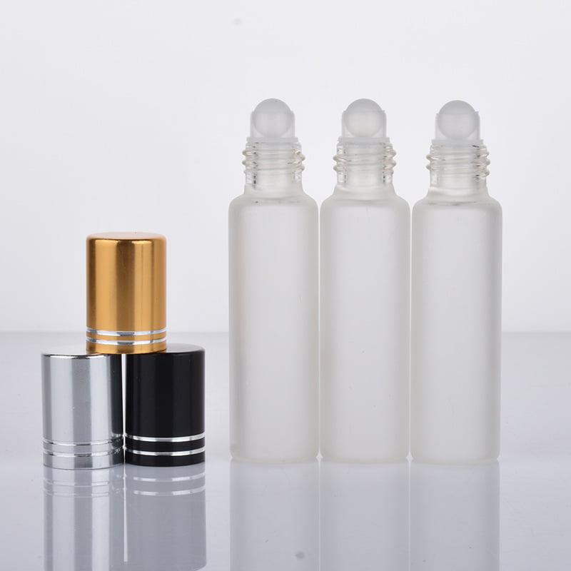 Glass Roll-On Bottles for Essential Oils and Perfumes