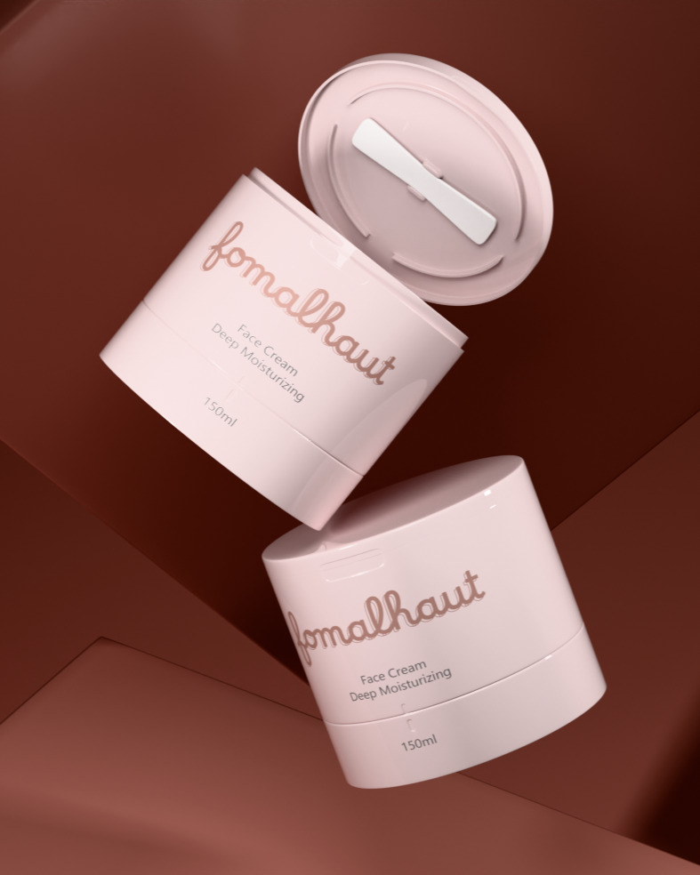 Custom Face Cream Jars Cosmetic Packaging Manufacturing