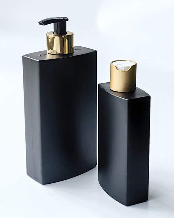 Hair and Body Oil Bottles with Pump Dispensers