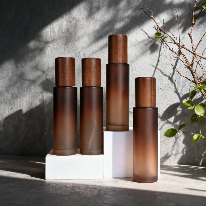 Heavy Base Glass Essence Toner Bottle Packaging