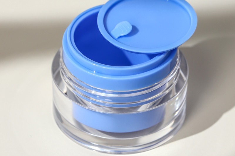 Heavy-wall glass and PETG outer jars for refillable cosmetics