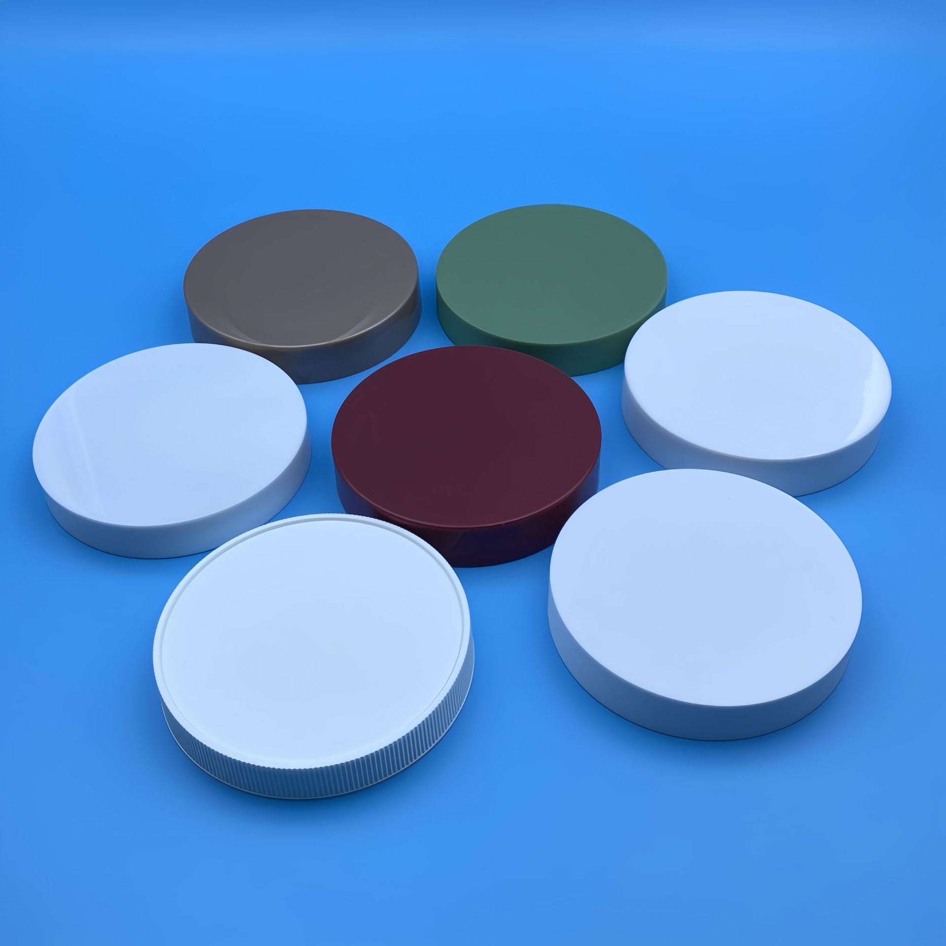 Matte Injected Caps for Minimalist Packaging