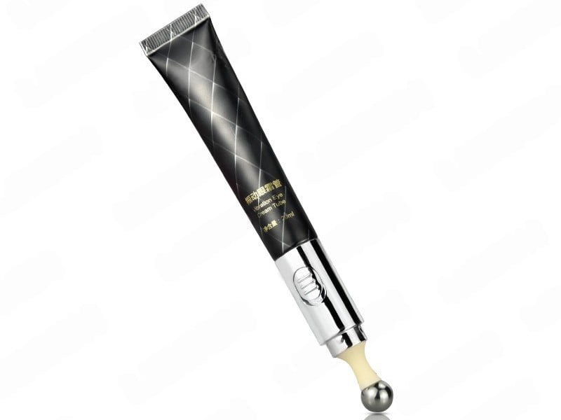 D19 cosmetic tubes for 15ml eye cream and lip gloss with precision applicators