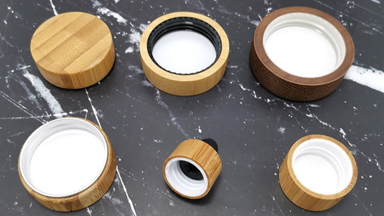 Natural Bamboo and Wood Cosmetic Cap