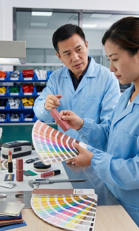 PCR Color Management Laboratory for Cosmetic Packaging