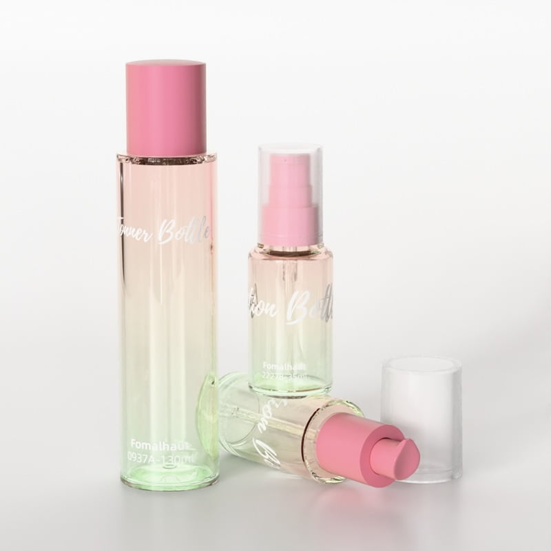 Toner and setting spray bottles