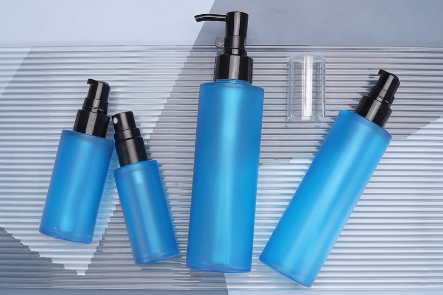 PETG skincare bottles and acrylic cosmetic bottles