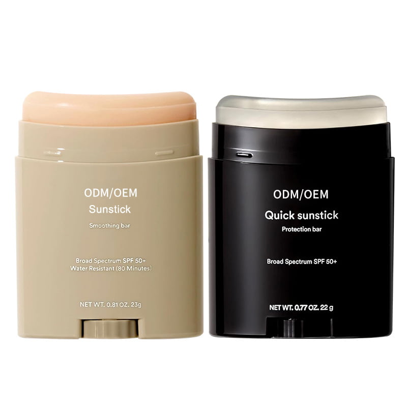 Portable Sunscreen Sticks and Roll-on Packaging