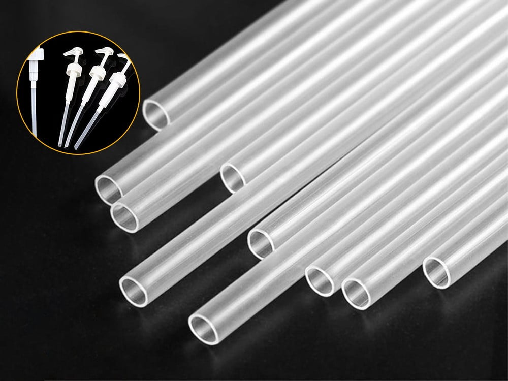 Precision Tube Cutting for Cosmetic Pumps