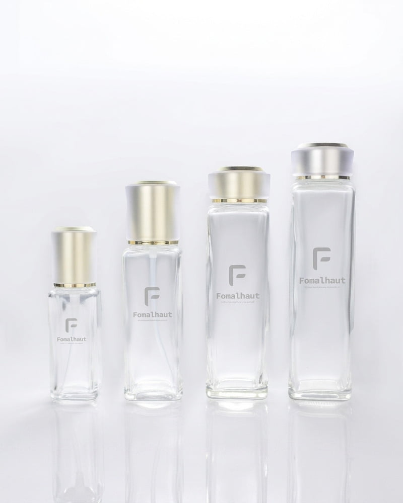 Premium Glass Foundation Bottles and Airless Pump Packaging
