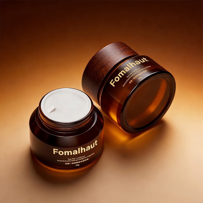 Premium Skincare Packaging Solutions including heavy-wall glass jars and airless bottles