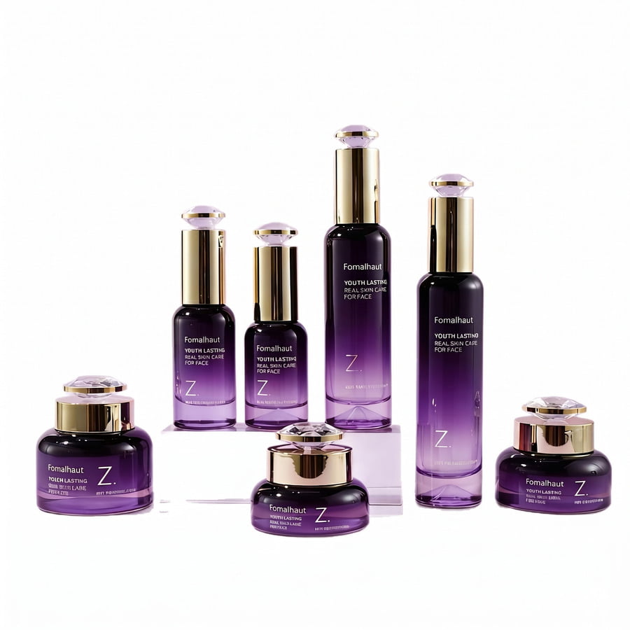 Premium Skincare Glass Cosmetic Packaging Materials