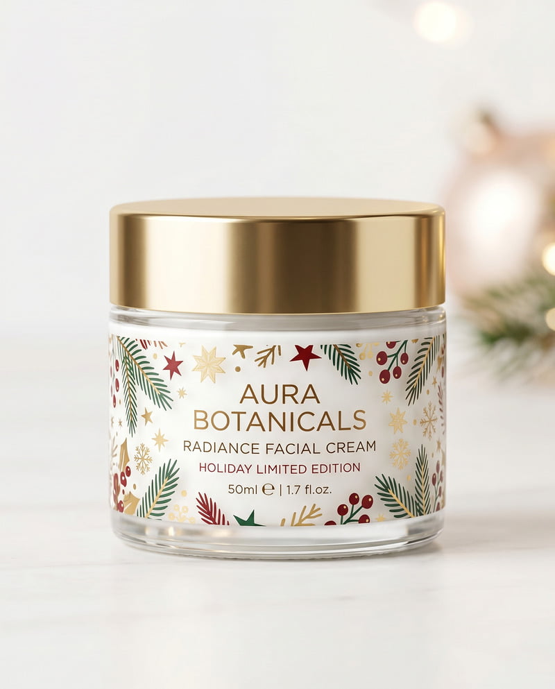 Seasonal Promotions Cosmetic Packaging Jar