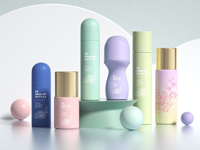 Advanced surface treatments for cosmetic packaging
