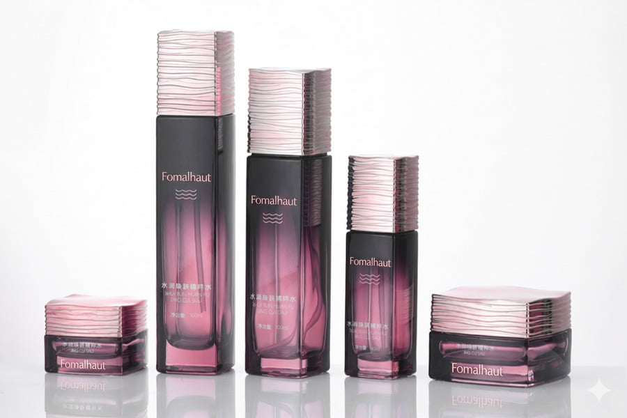 Standard Glass Cosmetic Packaging Collections