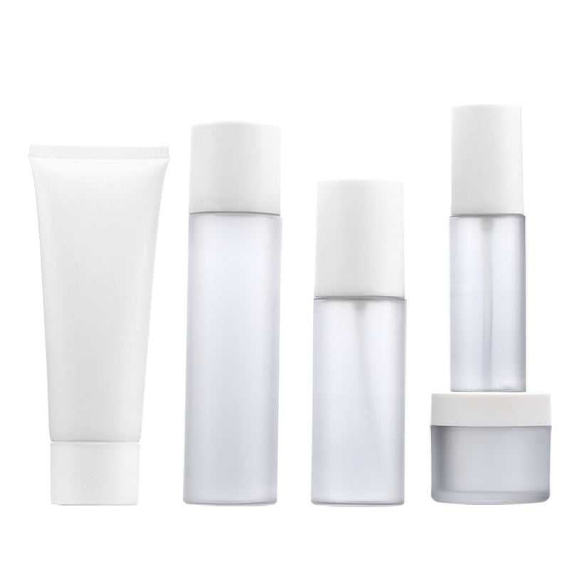 Standardized cosmetic bottles with customized accessories