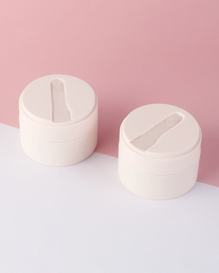 Travel Size and Portable Cosmetic Packaging Jar