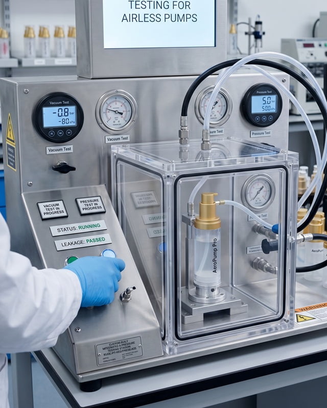 Vacuum and Pressure Testing for Airless Pumps